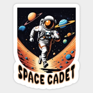 Space Cadet Sticker